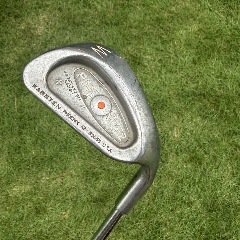 PING EYE 2 Orange Dot SW Sand Wedge Steel ZZ LITE RH Golf Iron 35.5”
